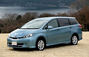 Размер колёс на Toyota Wish 2015 Подбор шин на Toyota Wish 2015