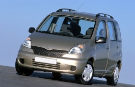 Размер колёс на Toyota Yaris Verso 2004 Подбор шин на Toyota Yaris Verso 2004
