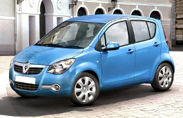 Размер колёс на Vauxhall Agila 2008 Подбор шин на Vauxhall Agila 2008