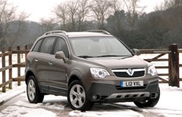 Размер колёс на Vauxhall Antara 2009 Подбор шин на Vauxhall Antara 2009