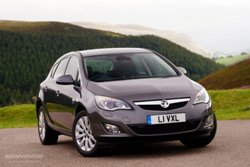 Подбор шин на Vauxhall Astra 2012