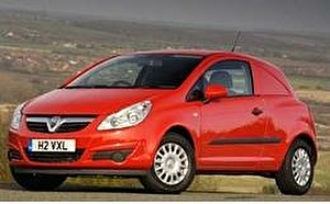 Размер колёс на Vauxhall Corsavan 2009 Подбор шин на Vauxhall Corsavan 2009