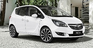 Размер колёс на Vauxhall Meriva 2016 Подбор шин на Vauxhall Meriva 2016