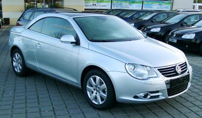 Размер колёс на Volkswagen Eos 2009 Подбор шин на Volkswagen Eos 2009
