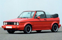 Размер колёс на Volkswagen Golf Cabriolet 1990 Подбор шин на Volkswagen Golf Cabriolet 1990