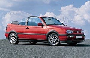 Размер колёс на Volkswagen Golf Cabriolet 1994 Подбор шин на Volkswagen Golf Cabriolet 1994