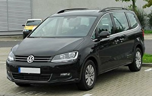 Размер колёс на Volkswagen Sharan 2007 Подбор шин на Volkswagen Sharan 2007