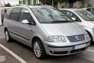 Размер колёс на Volkswagen Sharan 2009 Подбор шин на Volkswagen Sharan 2009