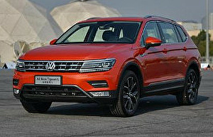 Размер колёс на Volkswagen Tiguan Allspace 2017 Подбор шин на Volkswagen Tiguan Allspace 2017