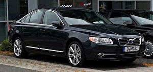 Размер колёс на Volvo S80 2012 Подбор шин на Volvo S80 2012