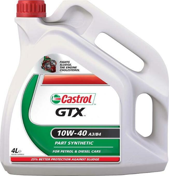 Castrol GTX 10W-40 A3/B3 4л