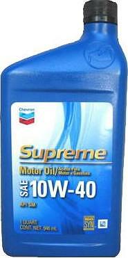 Chevron Supreme 10W-40 0.94л