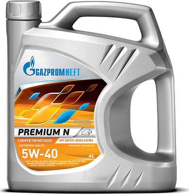 Gazpromneft Premium N 5W-40 4л