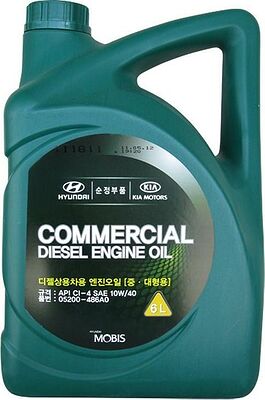 Hyundai Commercial Diesel 10W-40 CI-4 6л