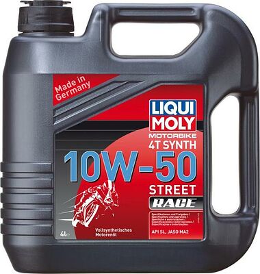Liqui Moly Motorbike 4T Synth Street Race 10W-50 4л