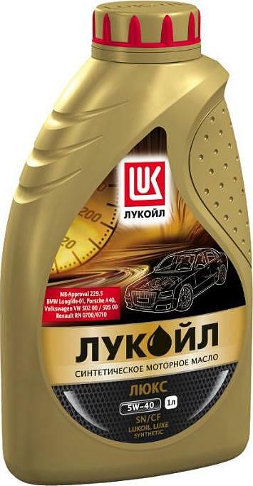 Лукойл Люкс синтетическое 5W-40 SN/CF 1л