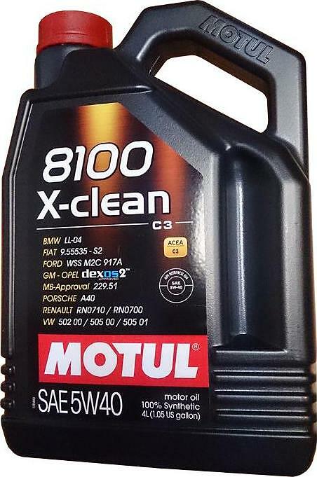 Motul 8100 X-clean 5W-40 4л