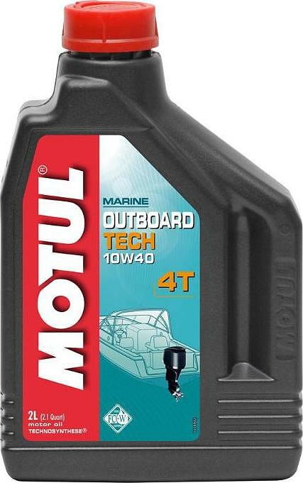 Motul OUTBOARD TECH 4T 10W-40 2л