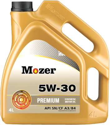 MOZER PREMIUM 5W-30 SN/CF A3/B4 4л