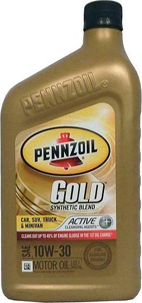 Pennzoil Gold Synthetic Blend 10W-30 0.94л