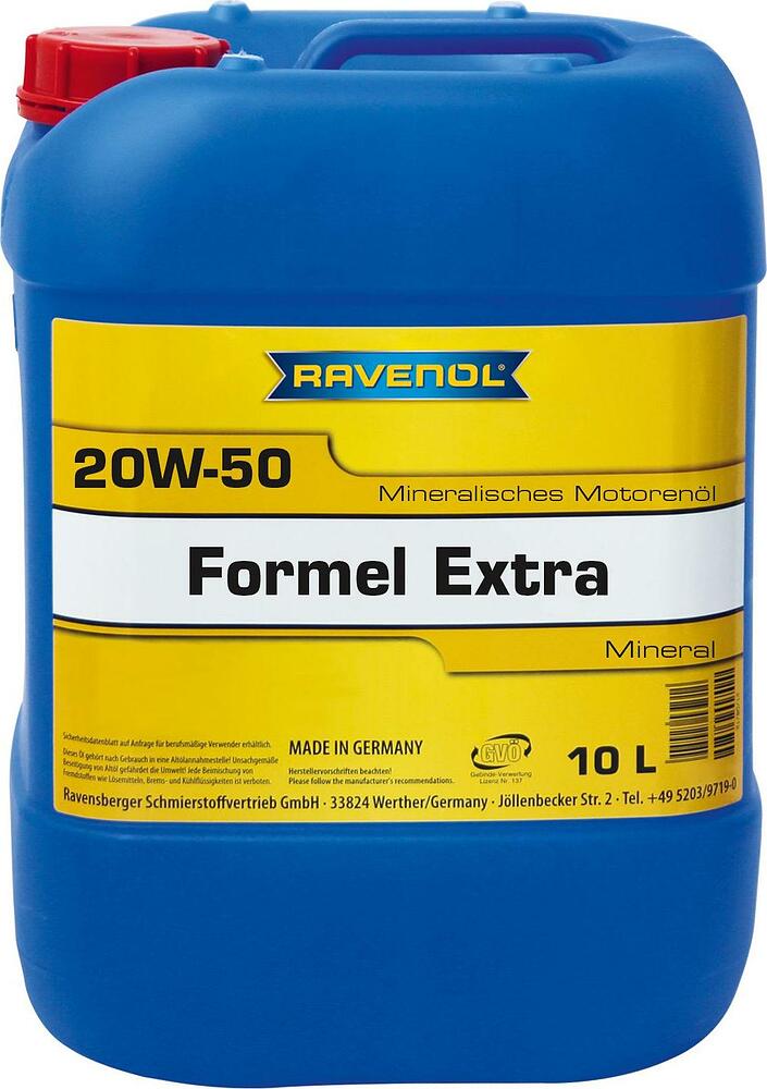 Ravenol Formel Extra 20W-50 SF-CD 10л
