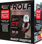 Rolf GT 5W-30 API SL/CF ACEA A5/B5 Акция 4+1 5л