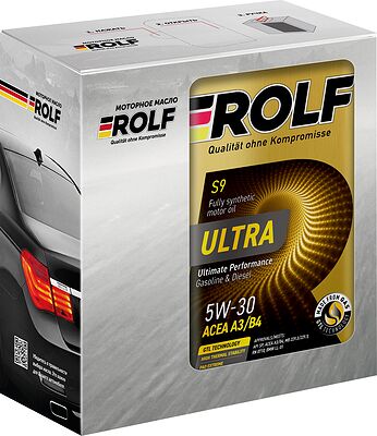 Rolf Ultra 5W-30 API SP ACEA A3/B4 Акция 4+1л