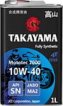 Takayama Mototec 7000 4T 10W-40 SN JASO MA-2 1л