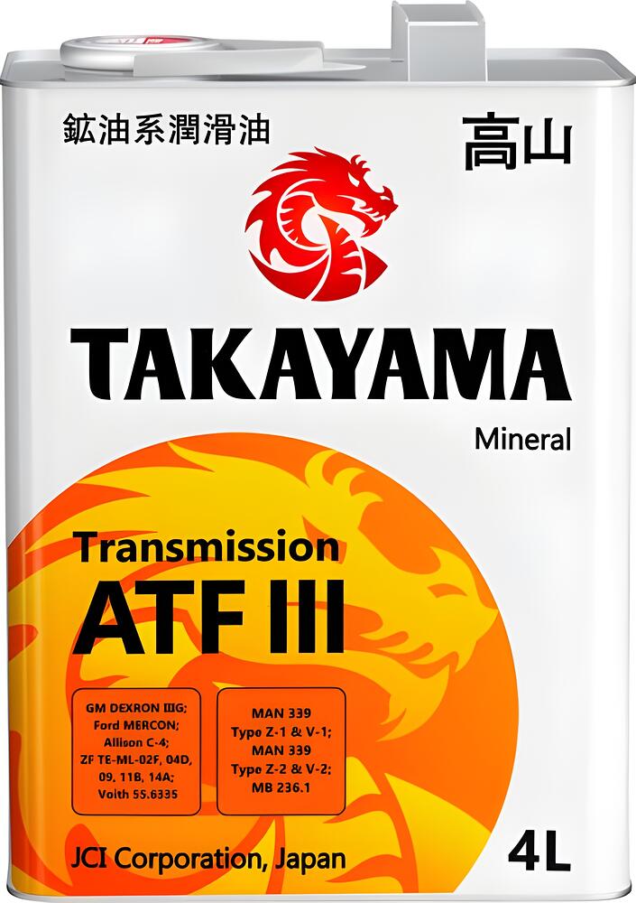 Takayama Transmission ATF lll 4л