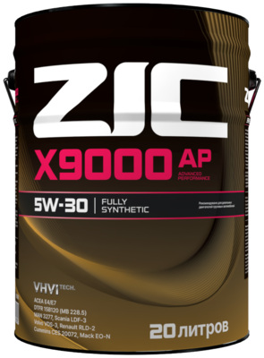 ZIC X9000 AP 5W-30 ACEA E4/E7 20л