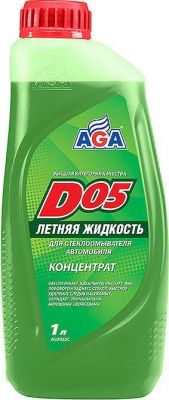 AGA Летняя жидкость для стеклоомывателей автомобилей Концентрат 