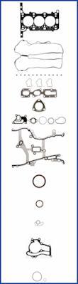 AJUSA 50329400 комплект прокладок, двигатель на OPEL CORSA D