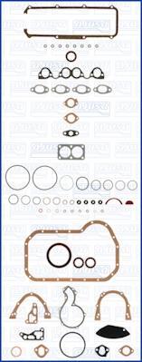 AJUSA 51007400 Комплект прокладок двигателя AUDI/VW 1.6D RA/CY/CR/CK 76-91
