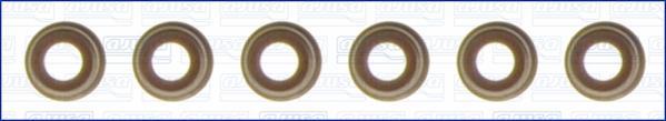 AJUSA 57022500 комплект м/с колпачков Daewoo Matiz/Tico 0.8 F8C 95> 4,5x9x9,5 (6)