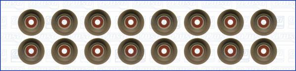 AJUSA 57043600 комплект м/с колпачков Opel Astra/Zafira/Vectra 1.8i Z18XER 05> (16)
