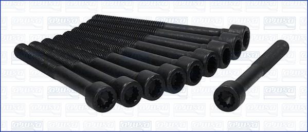 AJUSA 81027300 Комплект болтов ГБЦ TOYOTA DAIHATSU 1998-> 1SZ FE,K3 VT,2SZ FE...998/1298 cc