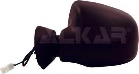 ALKAR Зеркало боковое левое электрическое с обогревом RENAULT Sandero / Logan 08- (8200497486, 6125594)
