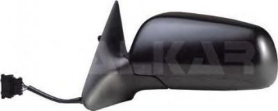 ALKAR Зеркало боковое правое мех. с обогревом SKODA OCTAVIA (1U) 97- 2004 (1U1857501BF, 6142521)