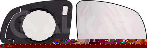 Alkar 6402752 Стекло зеркала правого с кроншт. выпукл. opel meriva 03>