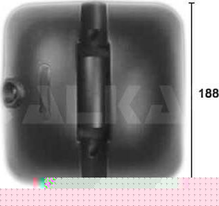Alkar 9423141 широкоугольное зеркало на RENAULT TRUCKS Midlum