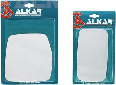 Alkar 9503105 зеркальное стекло, узел стекла на VW POLO купе (86C, 80)