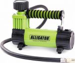 Компрессор автомобильный АЛЛИГАТОР, металлический, 12V, 100W, производ-сть 26 л./мин., спонж. рукоятка, переходники для накач., сумка, 1/8 Компрессор автомобильный АЛЛИГАТОР, металлический, 12V, 100W, производ-сть 26 л./мин., спонж. рукоятка, переходники для накач., сумка, 1/8