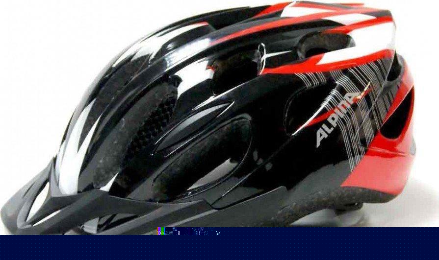 Летний шлем ALPINA SMU MTB 14 black-red-white (см:50-55)
