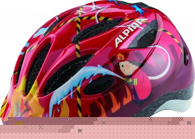 Летний шлем ALPINA 2017 Gamma 2.0 red firefighter (см:51-56)