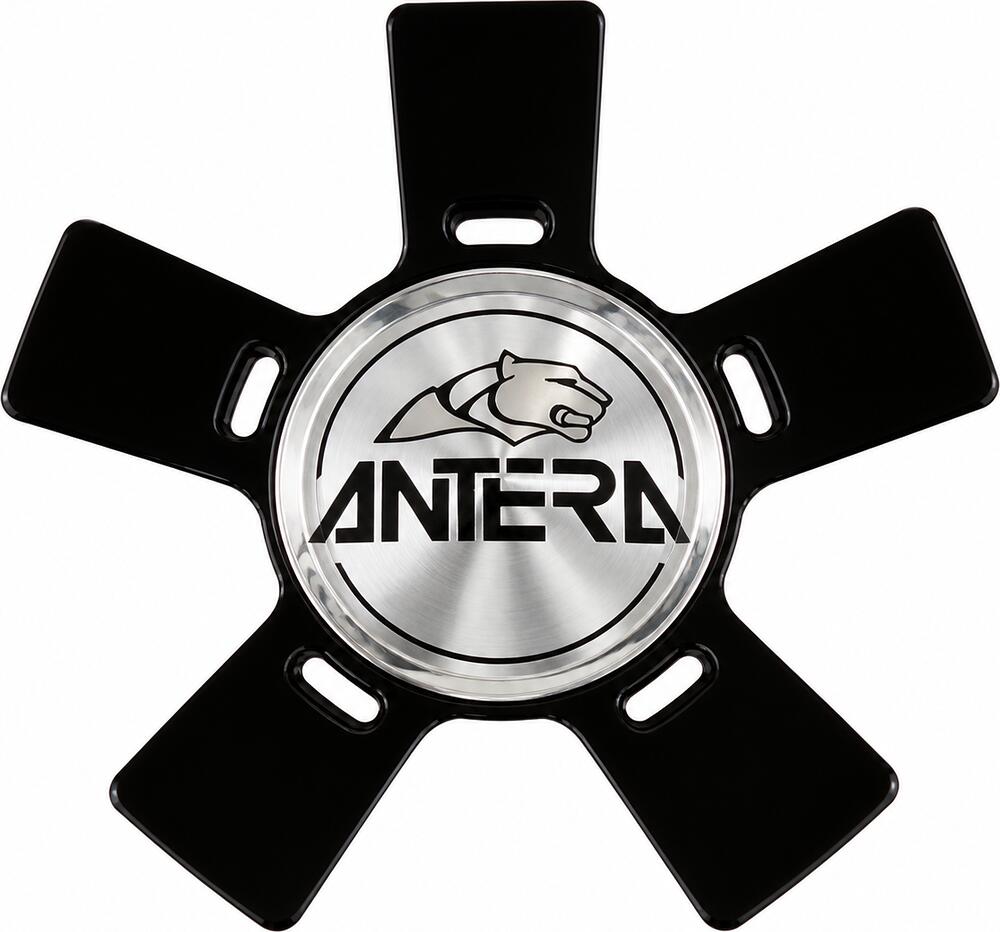 Центральный колпачок для диска Antera 191 369 D01, 163 мм, чёрный