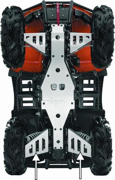 ARCTIC CAT Защита рычагов (1436-618)