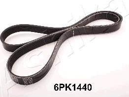 Ashika 112-6PK1440 поликлиновой ремень на HYUNDAI GETZ (TB)