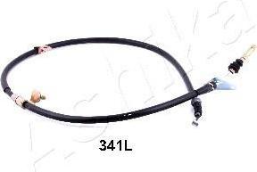 Ashika 131-03-341L трос, стояночная тормозная система на MAZDA 323 C IV (BG)