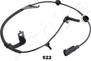 Ashika 151-09-922 датчик, частота вращения колеса на CHRYSLER SEBRING кабрио (JS)