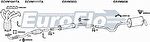 Ashika 49-05-599 комплект прокладок, двигатель на AUDI Q3 (8U)
